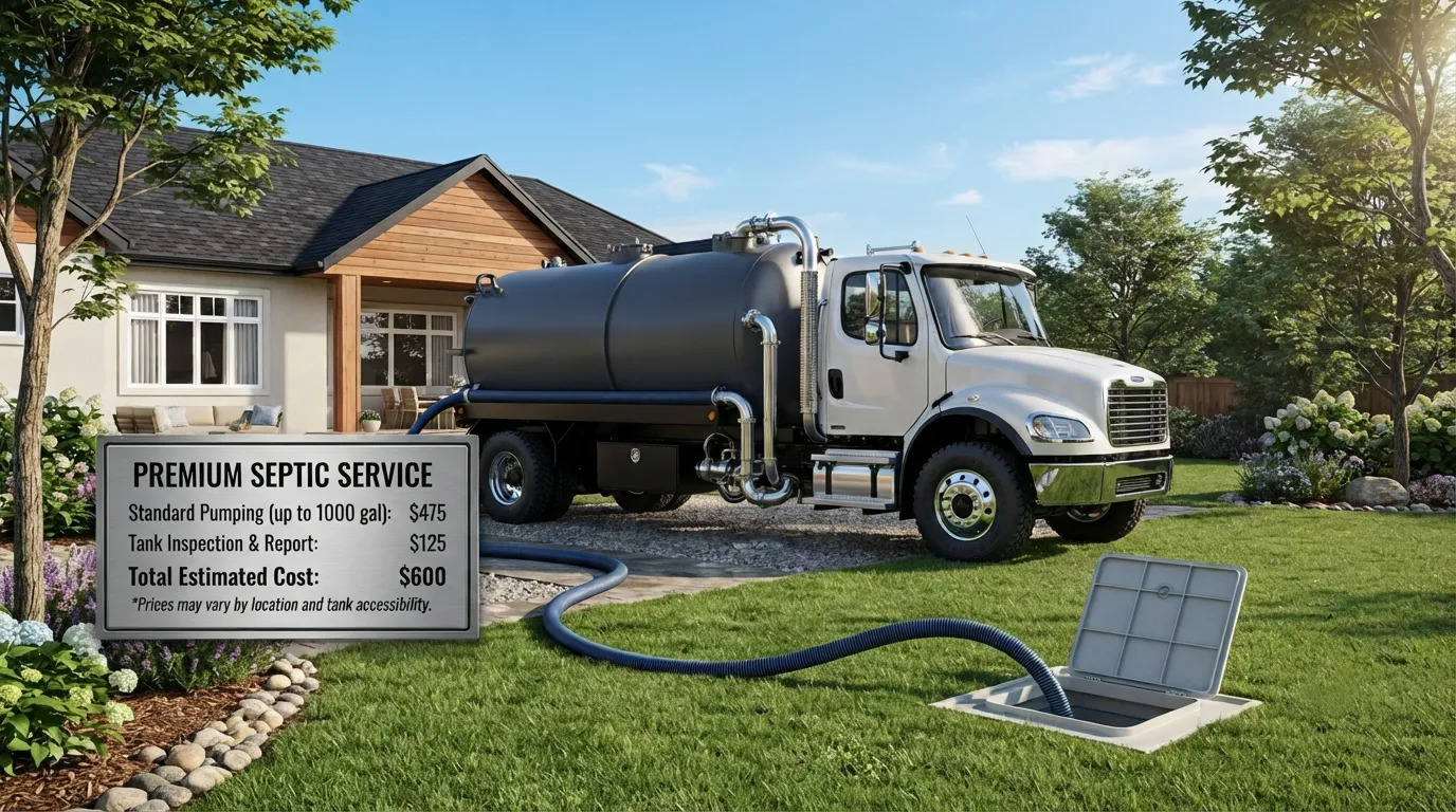 Septic Tank Pumping Cost in Hammond, IN